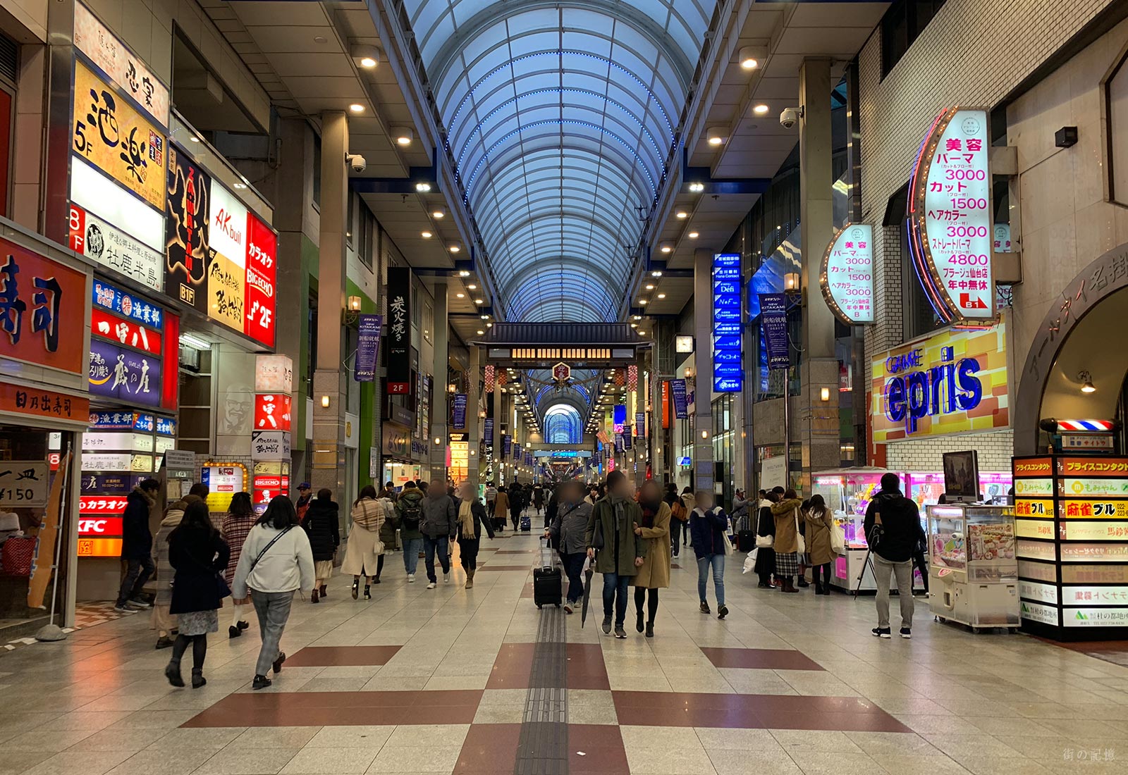 仙台駅周辺 一番町の街並み画像 2 街の記憶